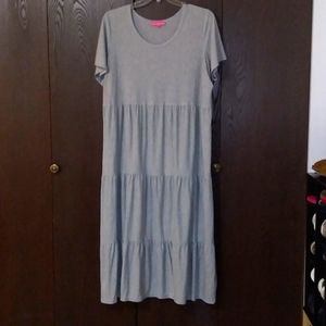 Grey Maxi Dress